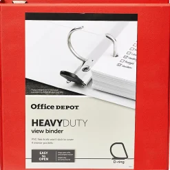 Office Depot® Brand Heavy-Duty View 3-Ring Binder, 2