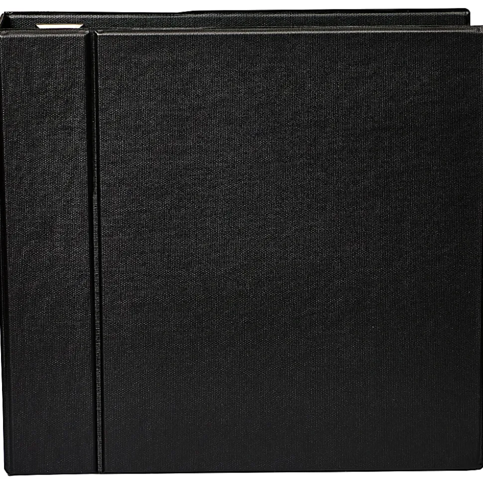 Office Depot® Brand Heavy-Duty 3-Ring Binder, 4" D-Rings, Black