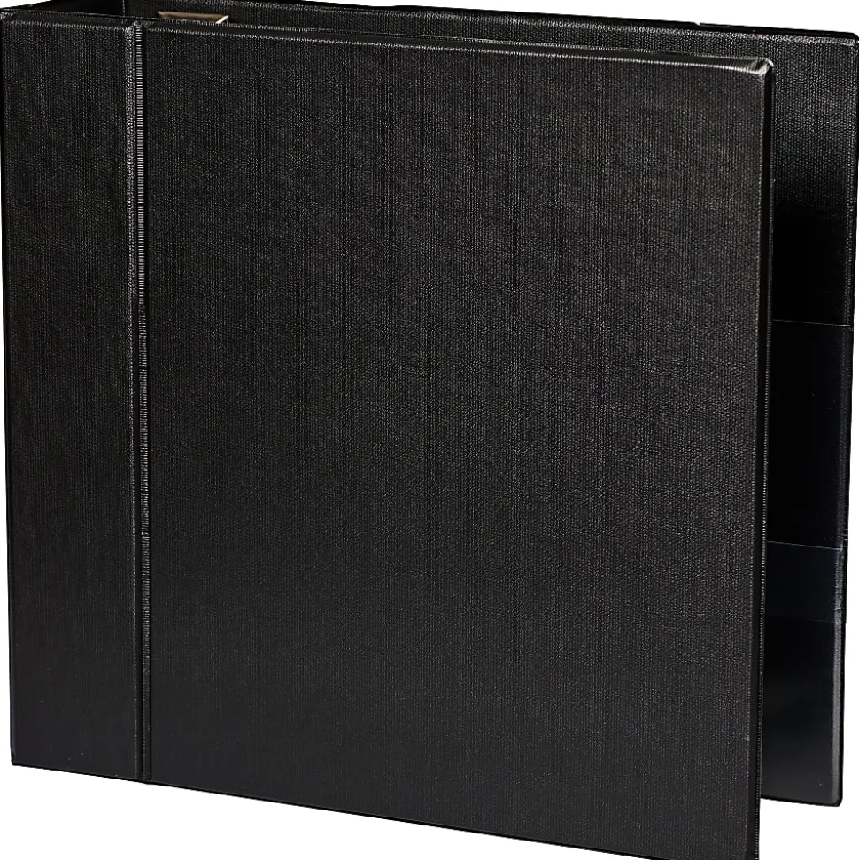 Office Depot® Brand Heavy-Duty 3-Ring Binder, 4" D-Rings, Black