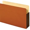 Office Depot® Brand Heavy-Duty File Pockets, 3 1/2" Expansion, 8 1/2" x 14", Legal Size, 30% Recycled, Brown, Box Of 10 File Pockets