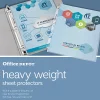 Office Depot® Brand Heavyweight Sheet Protectors, 8-1/2" x 11", Non-Glare, Box Of 50