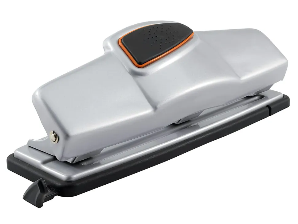 Office Depot® Brand 3-Hole Paper Punch, 20-Sheet Capacity, Silver