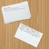 Office Depot® Brand Index Cards And Tray Set, 3" x 5", White, Pack Of 180 Cards