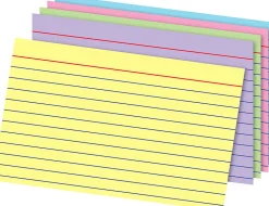 Office Depot® Brand Index Cards, 4" x 6", Rainbow, Pack Of 100