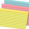 Office Depot® Brand Index Cards And Tray Set, 3" x 5", Assorted Colors, Pack Of 180 Cards