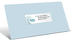 Office Depot® Brand Inkjet/Laser Address Labels, Rectangle, 1 1/3" x 4", White, Pack Of 1,400