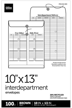 Office Depot® Brand Interdepartment Envelopes, 10