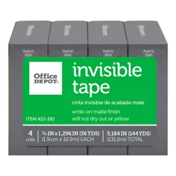 Office Depot® Brand Invisible Tape, 3/4