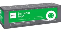 Office Depot® Brand Invisible Tape Refills, 3/4" x 1,296", Pack Of 10