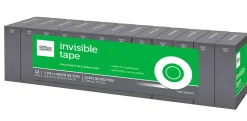 Office DepotĀ® Brand Invisible Tape, 3/4" x 1296", Clear, Pack of 12 Rolls