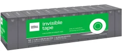 Office Depot® Brand Invisible Tape, 3/4" x 1296", Clear, Pack of 12 Rolls