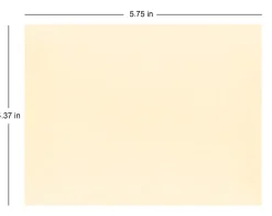 Office Depot® Brand Invitation Envelopes, A2, 4-3/8" x 5-3/4", Clean Seal, Ivory, Box Of 100