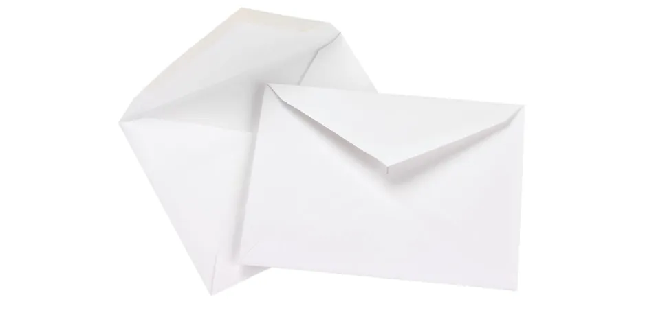 Office Depot® Brand Invitation Envelopes, A2, 4-3/8" x 5-3/4", Gummed Seal, White, Box Of 100