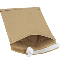 Office Depot® Brand Kraft Self-Seal Padded Mailers, #1, 7 1/4" x 12", Pack Of 100