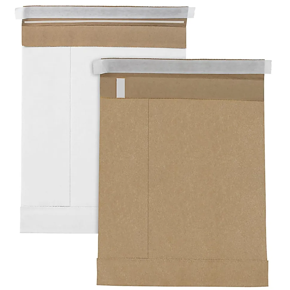 Office Depot® Brand Kraft Self-Seal Padded Mailers, #2, 8 1/2" x 12", Pack Of 25