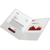 Office Depot® Brand Laminated Paper 2-Pocket Folders, White, Pack Of 10