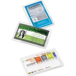 Office Depot® Brand Laminating Pouches, ID Badge, 5 Mil, 2.5" x 3.75", Pack Of 25