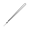 Office Depot® Brand Lanyards, Black, Pack Of 10