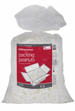 Office Depot® Brand Loose-Fill Packing Peanuts, 5 Cu Ft