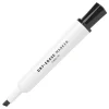 Office Depot® Brand Low-Odor Dry-Erase Markers, Chisel Point, 100% Recycled Plastic Barrel, Black, Pack Of 5