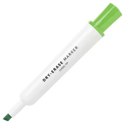 Office DepotĀ® Brand Low-Odor Dry-Erase Markers, Chisel Point, 100% Recycled Plastic Barrel, Assorted Colors, Pack Of 12, W3113129