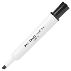 Office Depot® Brand Low-Odor Dry-Erase Markers, Chisel Point, 100% Recycled Plastic Barrel, Assorted Colors, Pack Of 12, W3113129