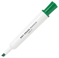 Office DepotĀ® Brand Low-Odor Dry-Erase Markers, Chisel Point, 100% Recycled Plastic Barrel, Assorted Colors, Pack Of 5
