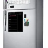 Office Depot® Brand Magnetic Dry-Erase/Blackboard Menu And Calendar Combo Set, 17" x 13", Black