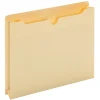 Office Depot® Brand Manila Double-Top File Jackets, 2" Expansion, Letter Size, Box Of 50