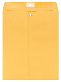 Office Depot® Brand Manila Envelopes, 10" x 13", Clasp Closure, Brown Kraft, Box Of 25