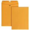 Office Depot® Brand Manila Envelopes, 9" x 12", Clasp Closure, Brown Kraft, Box Of 100