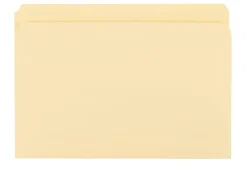 Office Depot® Brand Manila File Folders, 3/4" Expansion, Straight Cut, Letter Size, Pack Of 100 Folders