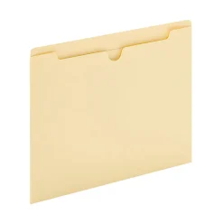 Office Depot® Brand Manila File Jackets, Reinforced Tab, 8 1/2