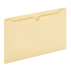 Office Depot® Brand Manila Single-Top File Jackets, 8 1/2