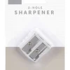 Office Depot® Brand Manual Pencil Sharpener, 1" x 1", Aluminum