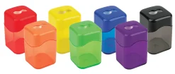Office Depot® Brand Manual Pencil Sharpener, Assorted Colors