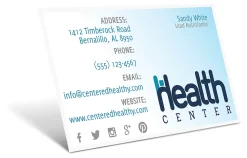 Office Depot® Brand Matte Business Cards, 2" x 3 1/2", White, Pack Of 300