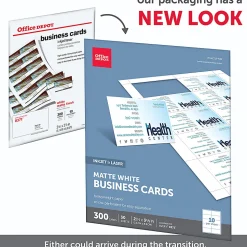 Office Depot® Brand Matte Business Cards, 2
