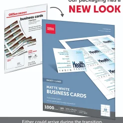 Office Depot® Brand Matte Business Cards, 2
