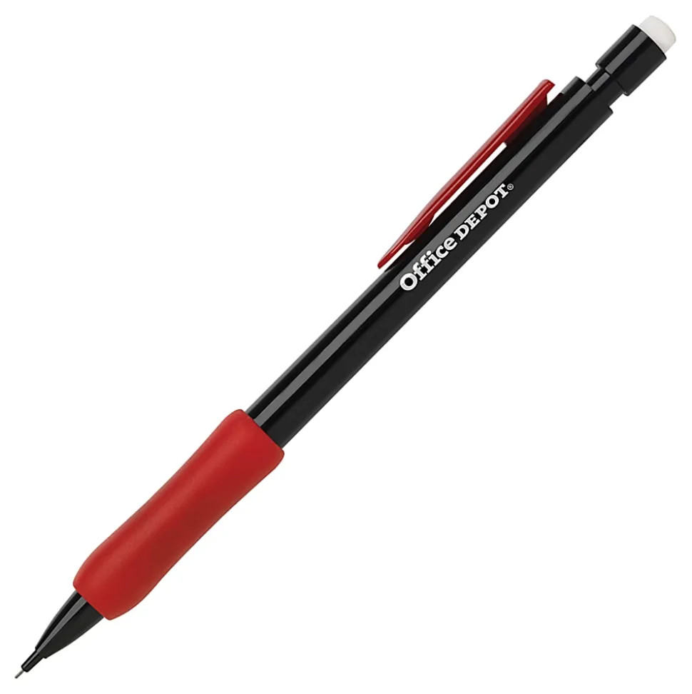 Office Depot® Brand Mechanical Pencils With Comfort Grip, 0.7 mm, Black Barrel, Pack Of 48 Pencils