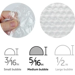 Office Depot® Brand Medium Bubble Cushioning, 5/16” Thick, Clear, 12”x100’