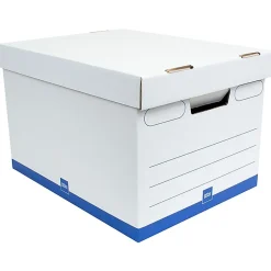 Office Depot® Brand Medium-Duty Storage Boxes, Letter/Legal Size, 15