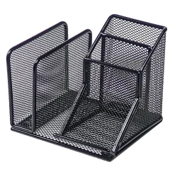 Office Depot® Brand Mesh Desk Organizer, Black