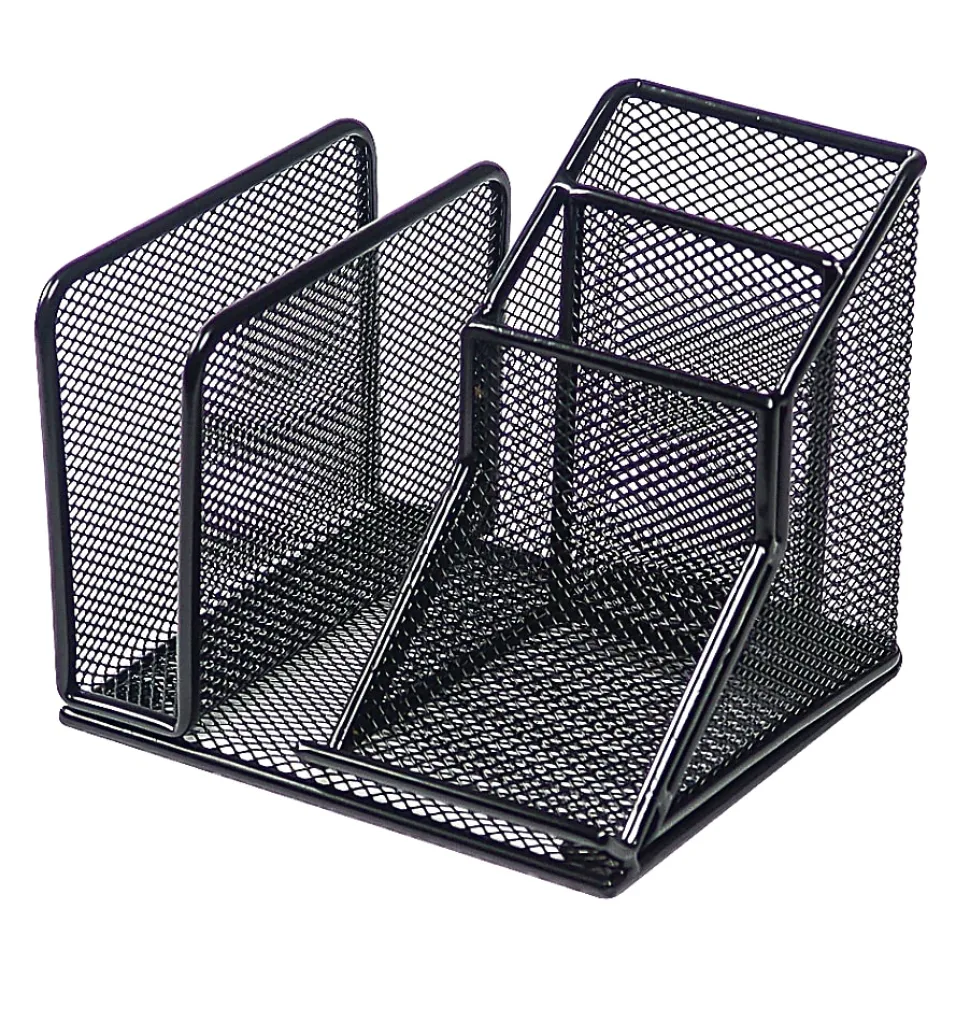 Office Depot® Brand Mesh Desk Organizer, Black