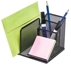 Office Depot® Brand Mesh Desk Organizer, Black