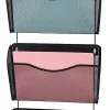 Office Depot® Brand Mesh Hanging Wall Files, Black, Pack Of 3 Files