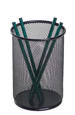 Office Depot® Brand Mesh Jumbo Pencil Holder, Black