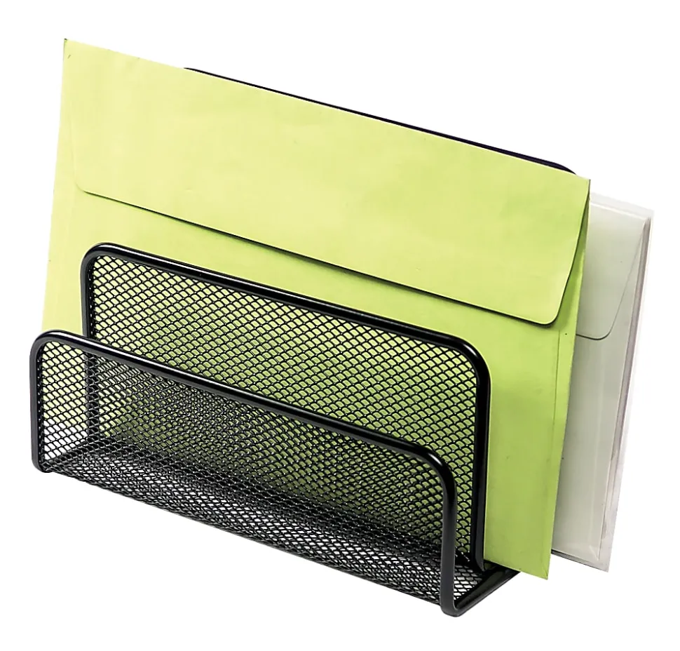 Office Depot® Brand Mesh Mini Sorter, Black