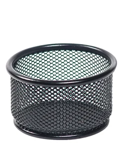 Office Depot® Brand Mesh Paper Clip Holder, Black