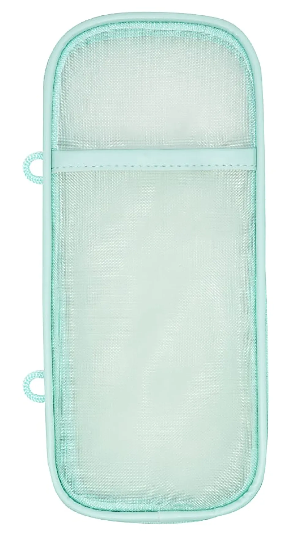 Office Depot® Brand Mesh Pencil Case, 8-1/4" x 4-3/8", Aqua